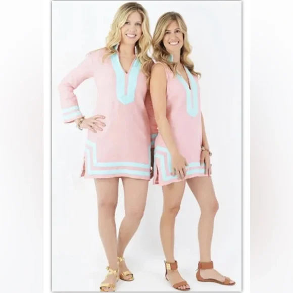 knee length dresses for ladies Sail to Sable Sleeveless Classic Knit Tunic Dress